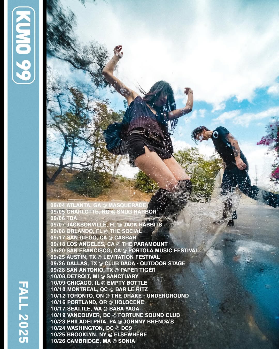 Kumo 99 Tour Poster 2026